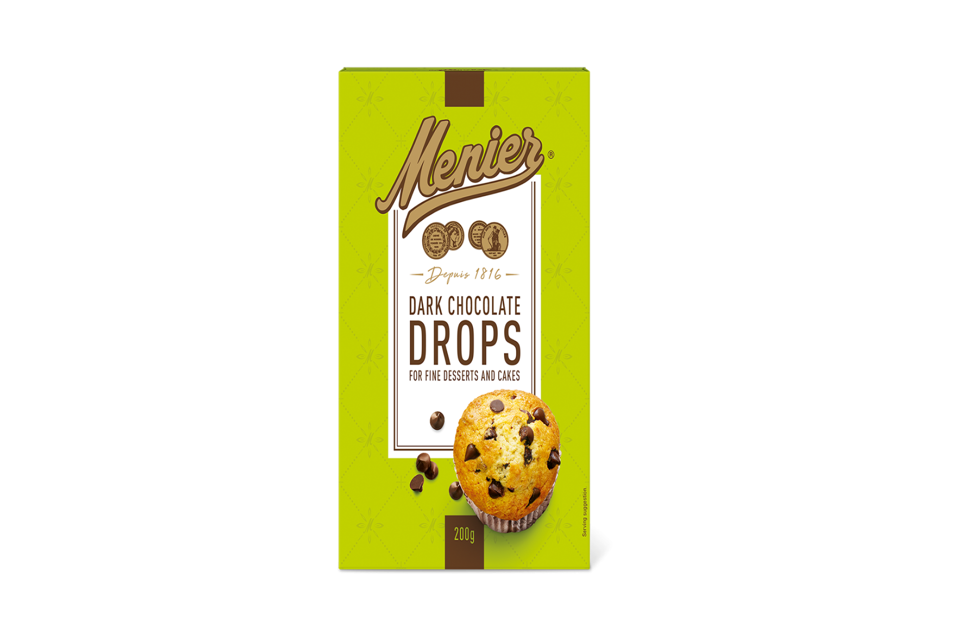 Dark chocolate drops 200g